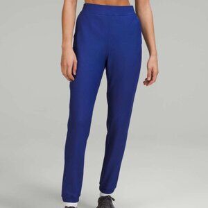 LULULEMON ADAPTED STATE HIGH RISE JOGGER FLEECE PSYCHIC SIZE 14 NWT